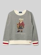 Polo Ralph Lauren Teens Sweatshirt mit Motiv und Rundhalsausschnitt in...