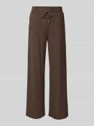 Soyaconcept Sweatpants mit elastischem Bund Modell 'Biara' in Schoko M...