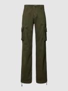 Alpha Industries Boocut Hose mit Cargotaschen in Anthrazit, Größe 31