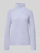 Drykorn Strickpullover mit Stehkragen Modell 'ARWEN' in Hellblau, Größ...