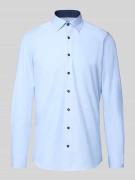 OLYMP Level Five Body Fit Businesshemd mit Kentkragen in Bleu, Größe 3...