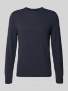 Marc O'Polo Regular Fit Pullover aus Baumwoll-Mix mit Schurwoll-Anteil...