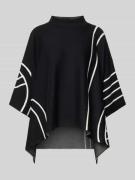 s.Oliver BLACK LABEL Loose Fit Strickpullover aus Viskose-Mix in Black...