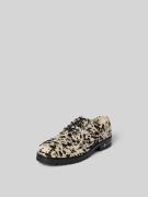 Duke & Dexter Schnürschuhe aus echtem Leder in Weiss, Größe 42