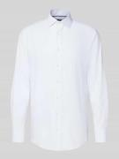 OLYMP Regular Fit Businesshemd aus reiner Baumwolle in Weiss, Größe 40