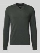 Marc O'Polo Regular Fit Strickpullover aus Baumwoll-Schurwoll-Mix in G...
