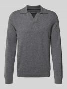 Marc O'Polo Regular Fit Strickpullover aus Baumwoll-Schurwoll-Mix in A...