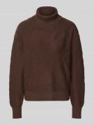 FREE/QUENT Strickpullover mit gerippten Abschlüssen Modell 'Saturn' in...