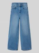 s.Oliver RED LABEL Wide Leg Jeans aus Baumwoll-Mix in Blau, Größe 104