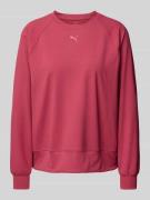 PUMA PERFORMANCE Sweatshirt mit Logo-Print und Rundhalsausschnitt in B...