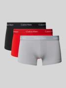 Calvin Klein Underwear Trunks mit elastischem Bund im 3er-Pack in Rot,...