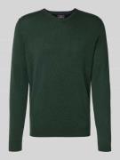 Fynch-Hatton Regular Fit Pullover Woll-Kaschmir-Mix Modell 'Merino' in...