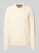 Only & Sons Relaxed Fit Strickpolo aus Baumwoll-Mix Modell 'DALE LIFE'...