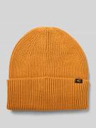 camel active Beanie aus Baumwoll-Kaschmir-Mix in  Melange, Größe 1