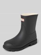 Hunter Stiefel mit Label-Detail in Black, Größe 42