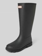 Hunter Stiefel mit Label-Detail in Black, Größe 41