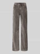 Angels Cordhose mit 5-Pocket-Design Modell 'Lara' in Dunkelgrau, Größe...