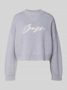 BOSS Orange Relaxed Fit Strickpullover aus reiner Baumwolle Modell 'FI...