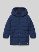 s.Oliver RED LABEL Regular Fit Steppjacke mit Label-Reißverschluss-Det...