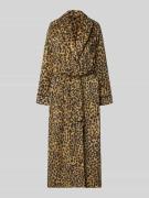 Lauren Ralph Lauren Bademantel mit Reverskragen in Mittelbraun, Größe ...