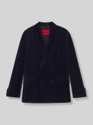 HUGO Regular Fit Sakko aus Baumwoll-Samt Modell 'KARLO254E1X' in Marin...