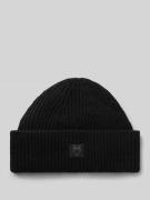 Knowledge Cotton Apparel Mütze aus echter Lammwolle Modell 'Low' in Bl...