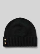 Lauren Ralph Lauren Beanie mit Label-Detail in Black, Größe 1