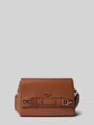Guess Umhängetasche mit Label-Detail Modell 'GREGORIA' in Cognac, Größ...