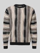 Redefined Rebel Strickpullover mit gerippten Abschlüssen Modell 'TETON...