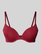 TOMMY HILFIGER BH mit verstellbaren Trägern in Rot, Größe 70B