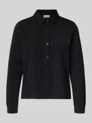 s.Oliver RED LABEL Regular Fit Hemdbluse aus Baumwoll-Mix in BLACK, Gr...