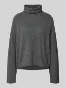 Marc O'Polo Boxy Fit Rollkragenpullover mit Woll-Mix in Dunkelgrau Mel...