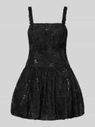 Adrianna Papell Cocktailkleid mit Karree-Ausschnitt und Pailletten in ...