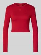 HUGO Regular Fit Langarmshirt aus Baumwoll-Mix Modell 'DAFILOMENA' in ...