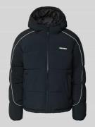 REVIEW Steppjacke mit Kapuze in Black, Größe L