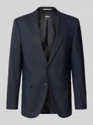 BOSS Regular Fit Anzugsakko mit Woll-Anteil Modell 'JASPER' in Blau, G...
