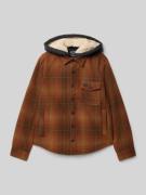 Billabong Hemd mit Kapuze in Cognac, Größe 140