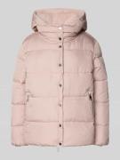 WHITE LABEL Steppjacke mit Kapuze in Altrosa, Größe 40