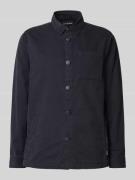 Barbour Hemdjacke mit Knopfleiste in Marine, Größe XXL
