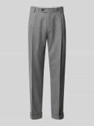 Carl Gross Stoffhose aus reiner Wolle mit Gesäßtasche Modell 'Tillo' i...