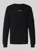 G-Star Raw Sweatshirt mit Reißverschlusstasche am Ärmel in Black, Größ...