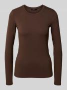 Weekend Max Mara Regular Fit Langarmshirt aus Viskose-Mix Modell 'MULT...