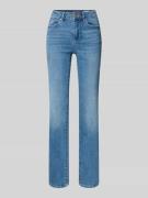 Vero Moda Straight Fit Jeans aus Baumwoll-Mix Modell 'FLASH' in Jeansb...