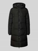 Pieces Regular Fit Steppmantel mit Storm Cuffs Modell 'BEE' in Black, ...