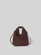 MM6 Maison Margiela Crossbody Bag in Leder-Optik in Mittelbraun, Größe...