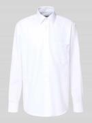 ETERNA Comfort Fit Businesshemd mit Knopfleiste in Weiss, Größe 40