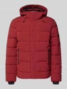 Icepeak Steppjacke mit Kapuze Modell 'BIXBY' in Rot, Größe 48