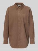 Only Relaxed Fit Hemdbluse aus reiner Baumwolle Modell 'AIME-MOXI' in ...