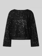 Vero Moda Regular Fit Langarmshirt mit Pailletten-Besatz Modell 'NAJA'...