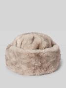 Pieces One Size Mütze in Kunstfell-Optik Modell 'JUTLANDIA' in Beige, ...